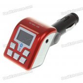 1.0" LCD A2DP Bluetooth MP3 Player FM Transmitter with Caller ID Handsfree (SD/MMC/USB/2.5mm)