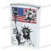 Statue of Liberty Pattern Fuel Lighter