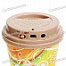 Coffee Cup Style Portable USB Rechargeable Music Speaker for MP3/Cell Phone/PC (Style Assorted) Coffee Cup Style Portable USB Rechargeable Music Speaker for MP3/Cell Phone/PC (Style Assorted)