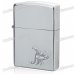 3D Scorpions Pattern Fuel Lighter - Silver