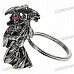 Vintage Alloy Skeleton Man Skull Style Keychains (2-Pack)