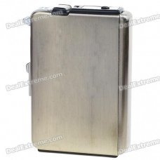 2-in-1 Cigarette Case with Butane Jet Torch Lighter (Holds 8 Cigarettes)
