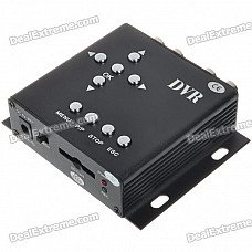 Single Channel Mini DVR Audio Video Recorder with SD Card Slot