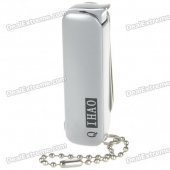 4-in-1 Flame Butane Lighter with Knife + Scissors + Bottle Opener