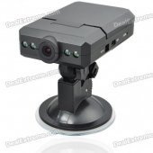 3.0 MP Wide Angle 4-LED Night Viewing Digital Car DVR Camcorder w/ Mini USB/SD (2.5" LCD)