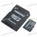 Genuine KingMax Micro SD/SDHC Card with SD Card Adapter (8GB/Class 6)