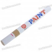 Decoration Oil Base Medium Point Paint Marker for Car Tires - Golden