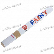 Decoration Oil Base Medium Point Paint Marker for Car Tires - Golden