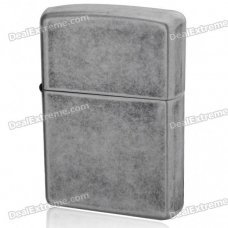 Genuine Zippo Fuel Lighter - Silver