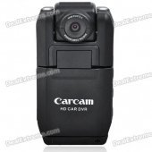 1.3 MP Wide Angle 2-LED Flash Digital Car DVR Camcorder w/ Motion Detection/Mini USB/TF (2.0" LCD)
