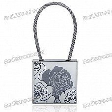 Holi Stainless Steel Keychain