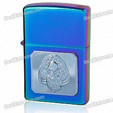 Multicolor Zinc Alloy Fuel Lighter