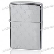 Genuine Zippo Fuel Lighter - Silver