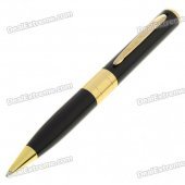 USB Rechargeable Audio-Detection Voice Recorder Disguised as Working Pen (TF Slot)