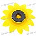 Sunflower Magnetic Button Fridge/Blackboard Magnets - Yellow (8-Piece Pack)