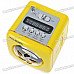 Stylish Portable MP3 Music Speaker with FM Radio/SD Slot/USB Host/Multi-Color LED - Yellow Stylish Portable MP3 Music Speaker with FM Radio/SD Slot/USB Host/Multi-Color LED - Yellow