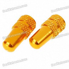 Presta Aluminum Alloy Bike Tire Valve Caps - Color Assorted (2-Pack) Presta Aluminum Alloy Bike Tire Valve Caps - Color Assorted (2-Pack)