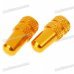 Presta Aluminum Alloy Bike Tire Valve Caps - Color Assorted (2-Pack) Presta Aluminum Alloy Bike Tire Valve Caps - Color Assorted (2-Pack)