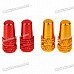 Presta Aluminum Alloy Bike Tire Valve Caps - Color Assorted (2-Pack) Presta Aluminum Alloy Bike Tire Valve Caps - Color Assorted (2-Pack)