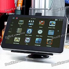 7.0" Touch Screen LCD Win CE 5.0 GPS Navigator w/ Bluetooth/FM/AV In/TV + 2GB Brazil Maps TF Card 7.0" Touch Screen LCD Win CE 5.0 GPS Navigator w/ Bluetooth/FM/AV In/TV + 2GB Brazil Maps TF Card