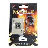 Poker Style Spade-A Jet Butane Lighter