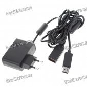 Power Supply Adapter for Xbox 360 Kinect (EU Plug/100~240V)