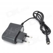 EU Type Travel Charger/Power Adapter for Nintendo 3DS - Black (100~250V)
