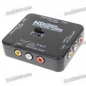 3-to-1 AV Audio/Video Signal Switch