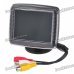 3.5" TFT LCD Visual Reversing/Vehicles Reverse Camera Monitor (NTSC/PAL DC12V)