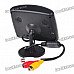 3.5" TFT LCD Visual Reversing/Vehicles Reverse Camera Monitor (NTSC/PAL DC12V)