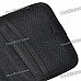 Car Sun Visor CD/DVD Holder - Black (Holds 12-Disc)