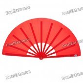 Kung Fu Performance Folding Fan - Red