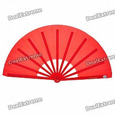 Kung Fu Performance Folding Fan - Red