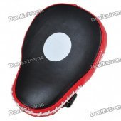 Glove-on Curved Punching Mitt for Boxing and Martial Arts Training - Color Assorted