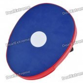 Glove-on Flat Punching Mitts for Boxing and Martial Arts Training - Color Assorted