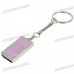 Fashion USB 2.0 Love Pattern Flash Drive Memory Disk - Silver + Pink (16G)