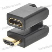 HDMI A-Type Male to HDMI A-Type Female Swivel Adapter/Converter
