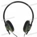 Stylish Stereo Headphones Headset Earphones - Army Green (3.5mm Jack/1.2m Cable) Stylish Stereo Headphones Headset Earphones - Army Green (3.5mm Jack/1.2m Cable)