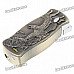 Eagle Pattern Butane Jet Torch Lighter with Folding Knife Eagle Pattern Butane Jet Torch Lighter with Folding Knife