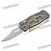 Eagle Pattern Butane Jet Torch Lighter with Folding Knife Eagle Pattern Butane Jet Torch Lighter with Folding Knife