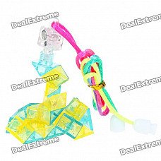 Foldable Magic Ruler with RGB 1-LED Lights (1 x SR621SW)