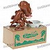 Robotic Chimps Money Coin Bank - Coffee (2 x AA)
