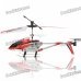 Rechargeable Wireless 3.5-CH Control Mini IR Helicopter Set - Silver + Orange Rechargeable Wireless 3.5-CH Control Mini IR Helicopter Set - Silver + Orange