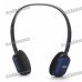 Genuine Rapoo H1080 2.4GHz Wireless Headphone with Microphone & USB Receiver - Black + Blue Genuine Rapoo H1080 2.4GHz Wireless Headphone with Microphone & USB Receiver - Black + Blue