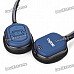 Genuine Rapoo H1080 2.4GHz Wireless Headphone with Microphone & USB Receiver - Black + Blue Genuine Rapoo H1080 2.4GHz Wireless Headphone with Microphone & USB Receiver - Black + Blue