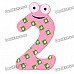 Colorful 0-9 Arabic Numbers Wooden Fridge Magnet Toys (10-Piece Pack)