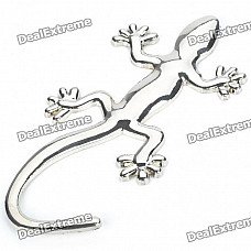 Gecko Style Metal Sticker - Silver Gecko Style Metal Sticker - Silver