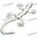 Gecko Style Metal Sticker - Silver Gecko Style Metal Sticker - Silver