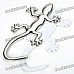 Gecko Style Metal Sticker - Silver Gecko Style Metal Sticker - Silver