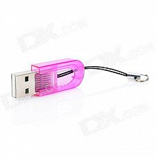 World Smallest Transflash TF / MicroSD USB 2.0 Card Reader Keychain World Smallest Transflash TF / MicroSD USB 2.0 Card Reader Keychain